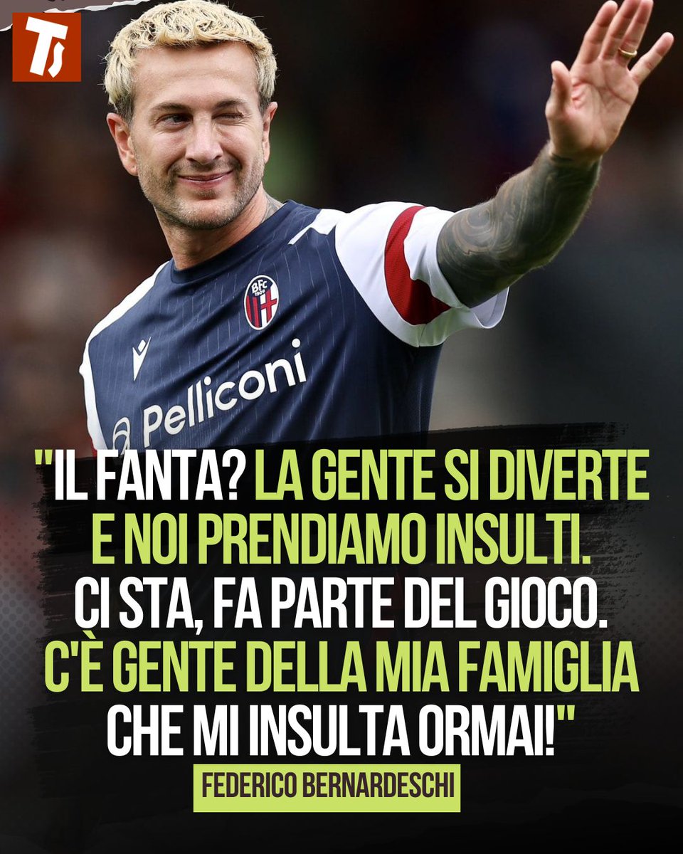 tuttosport's tweet photo. 📖✍🏻 Il Fanta è una religione in Italia
E Chicco Bernardeschi l'ha imparato a proprie spese 😂
#Fantacalcio #Bernardeschi #Bologna #FantaCup #SerieA #Tuttosport https://t.co/5wr0N4II7J