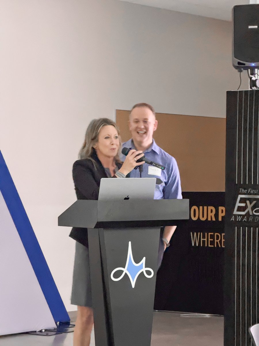 Highmark_Tech's tweet image. So proud of our very own Debbie Parrott for being honored at the ExSys Awards with their Lifetime Achievement Award. Debbie is an amazing leader, mentor and innovator, and we are so excited about the future of our company and our industry! #ExSys @ExhibitCityNews