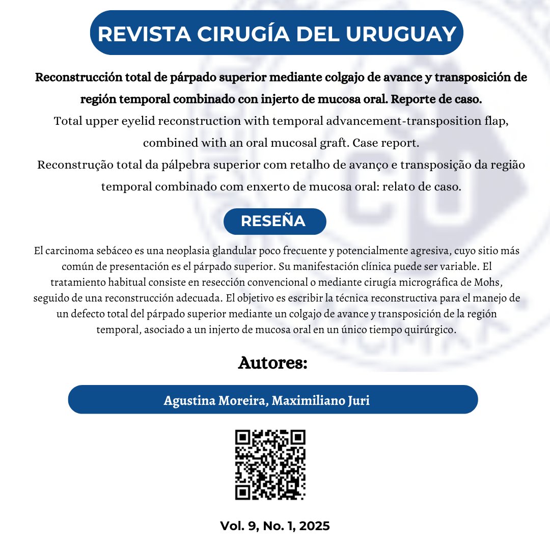 DelCirugia's tweet photo. Nuevo caso clínico publicado, Texto completo en https://t.co/70JpBBUokf https://t.co/cUYZVtdvjf