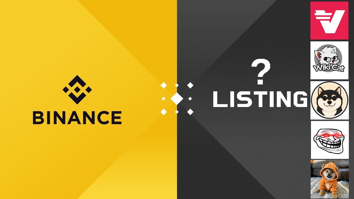Like And RT if you want #Binance  to list:

1- $VRA 
2- $WKC 
3- $MANYU 
4- $TROLL 
5- $DOG

did i forget something else?