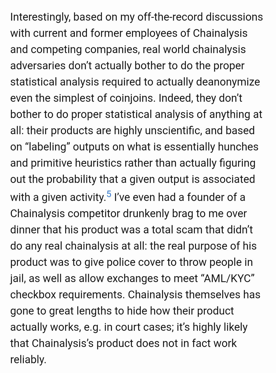 FRANCIS - BULLBITCOIN.COM (@francispouliot_) on Twitter photo I'd like to report a MURDER
<a href="/peterktodd/">Peter Todd</a> eviscerates the reliability of chain analysis
petertodd.org/2025/coinjoin-… I'd like to report a MURDER
<a href="/peterktodd/">Peter Todd</a> eviscerates the reliability of chain analysis
petertodd.org/2025/coinjoin-…