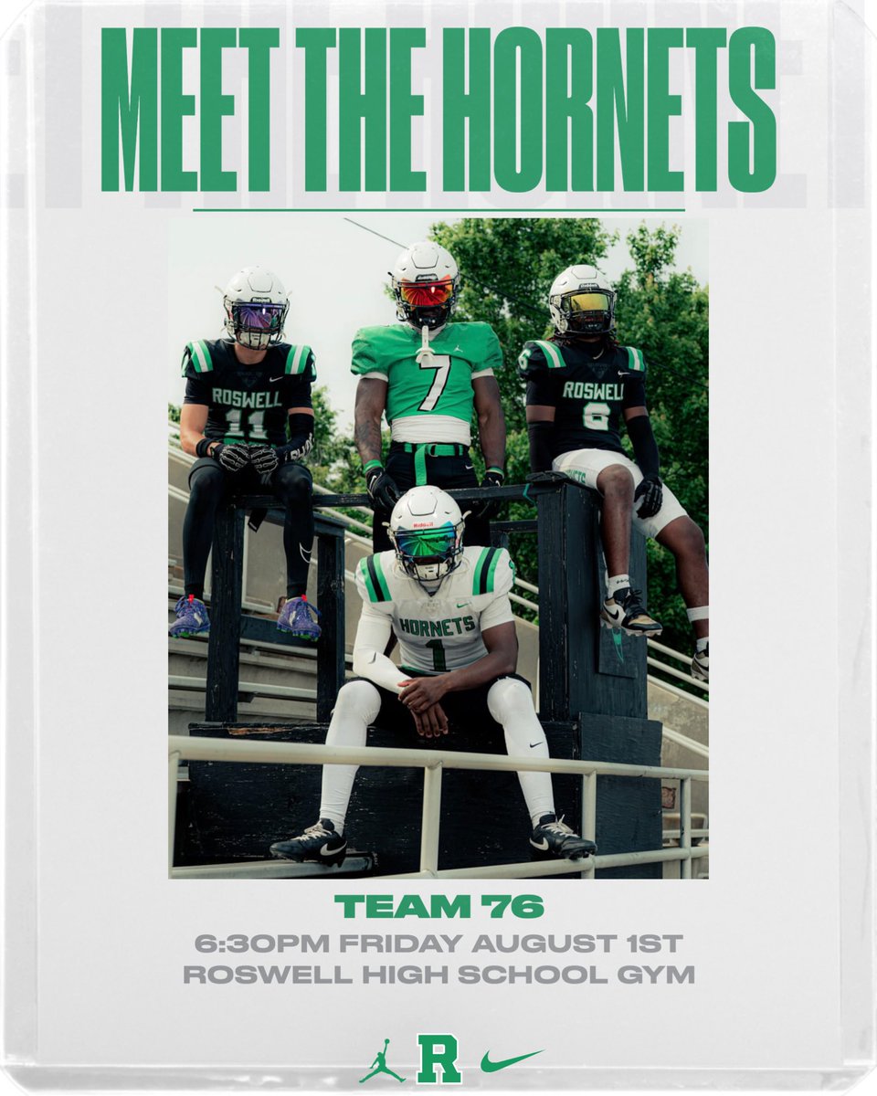 Join #Team76 tomorrow night at #TheWell!

⏰ - 6:30PM start
📍- Roswell High School Gym

#WIN
#RoswellStrong