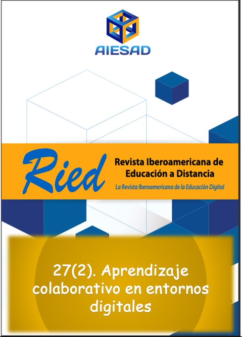 🤝 ¿Cómo fomentar la colaboración en entornos virtuales? 

👍 El Vol. 27 Núm. 2 de RIED, publicado en junio de 2024, te lo explica con 16 artículos llenos de análisis, propuestas y soluciones.

▶revistas.uned.es/index.php/ried…