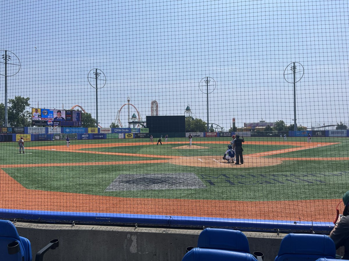 MattyMo66's tweet image. Thursday afternoon baseball.  #brooklyncyclones #MiLB