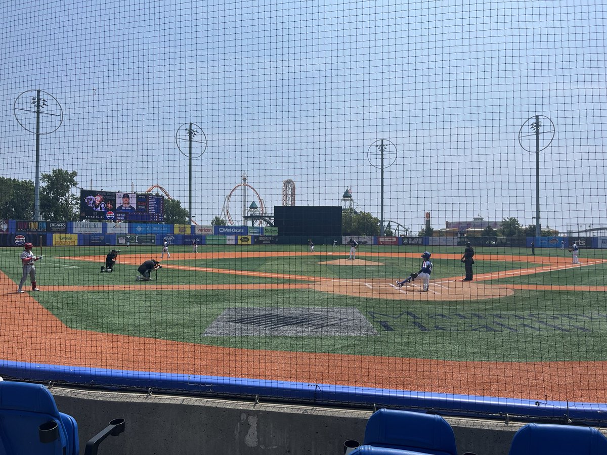 MattyMo66's tweet image. Thursday afternoon baseball.  #brooklyncyclones #MiLB