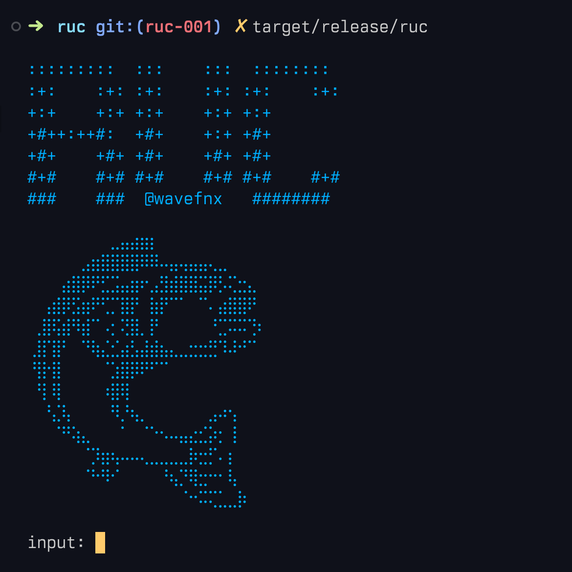 I got many tools used internally but everything I make has to have character

This is RUC and you probably can't guess what it does, which is a good thing