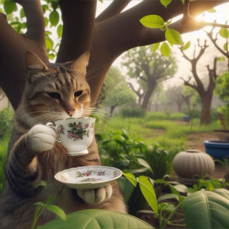 ChristineV8's tweet photo. Who will join me for a cup of tea?
#TeaTimeThursday #CatsOfX https://t.co/NN8Jz7JUuZ