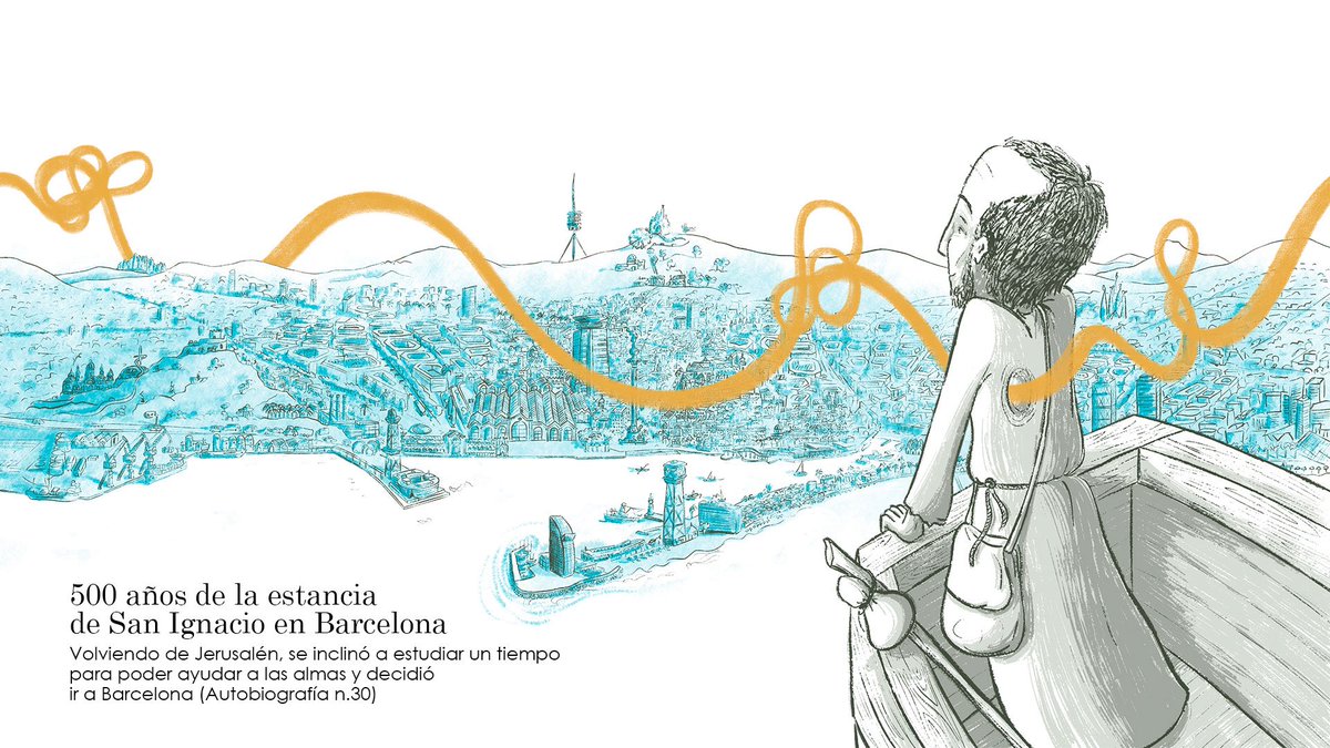 miquelosj's tweet image. “No el mucho saber harta y satisface el ánima, mas el sentir y gustar de las cosas internamente" San Ignacio de Loyola.

Hoy, Día de San Ignacio, celebramos a un hombre que nos enseñó a escuchar el corazón y encontrar a Dios en cada experiencia.