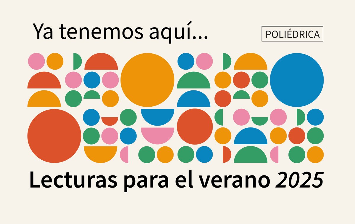 Polièdrica Magazine (@poliedrica_) on Twitter photo 📚¿Todavía no sabes qué libro te acompañará este verano? Descúbrelo en “Lecturas para el verano 2025”
¡Encuentra tu próxima lectura y sumérgete en el verano con nuevas ideas e inspiración! 
poliedrica.cat/es/lecturas-pa… 📚¿Todavía no sabes qué libro te acompañará este verano? Descúbrelo en “Lecturas para el verano 2025”
¡Encuentra tu próxima lectura y sumérgete en el verano con nuevas ideas e inspiración! 
poliedrica.cat/es/lecturas-pa…