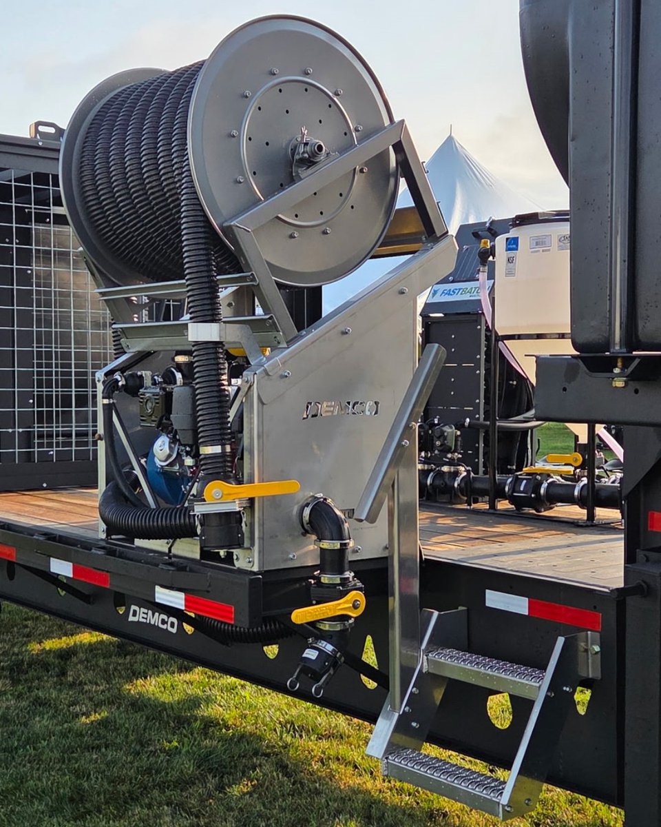 Now available on @Demcoag trailers: The FastBatch™ DI from Dura Products.

✅ Inject up to 4 chemicals at once
✅ 75% faster batching
✅ Leak-tested &amp; easy to service

Faster, safer loading, built for the field.

#AgTech #FastBatch #DemcoTrailers