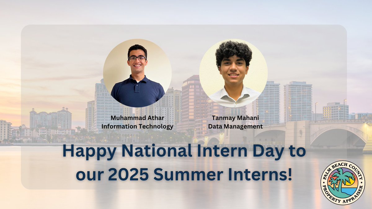 Happy #NationalInternDay! We’re grateful for our college interns whose hard work made a meaningful impact in our offices this summer. Best wishes for continued success in your academic journeys! #WeValueWhatYouValue
