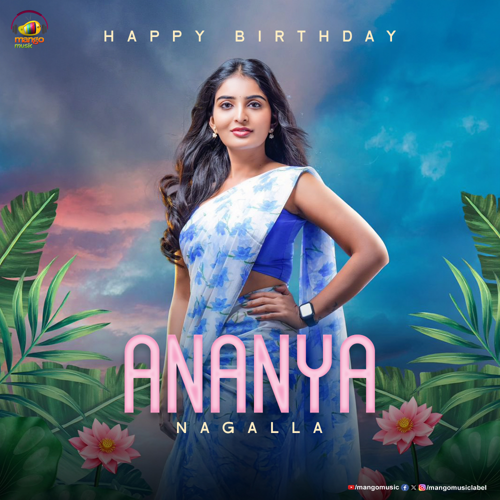 MangoMusicLabel's tweet image. Wishing the charming actress Ananya Nagalla a very Happy Birthday! 🎂✨
Here’s to more success, smiles &amp;amp; stunning performances ahead! 🌟

#HappyBirthdayAnanyaNagalla #AnanyaNagalla #TollywoodStars #MangoMusic