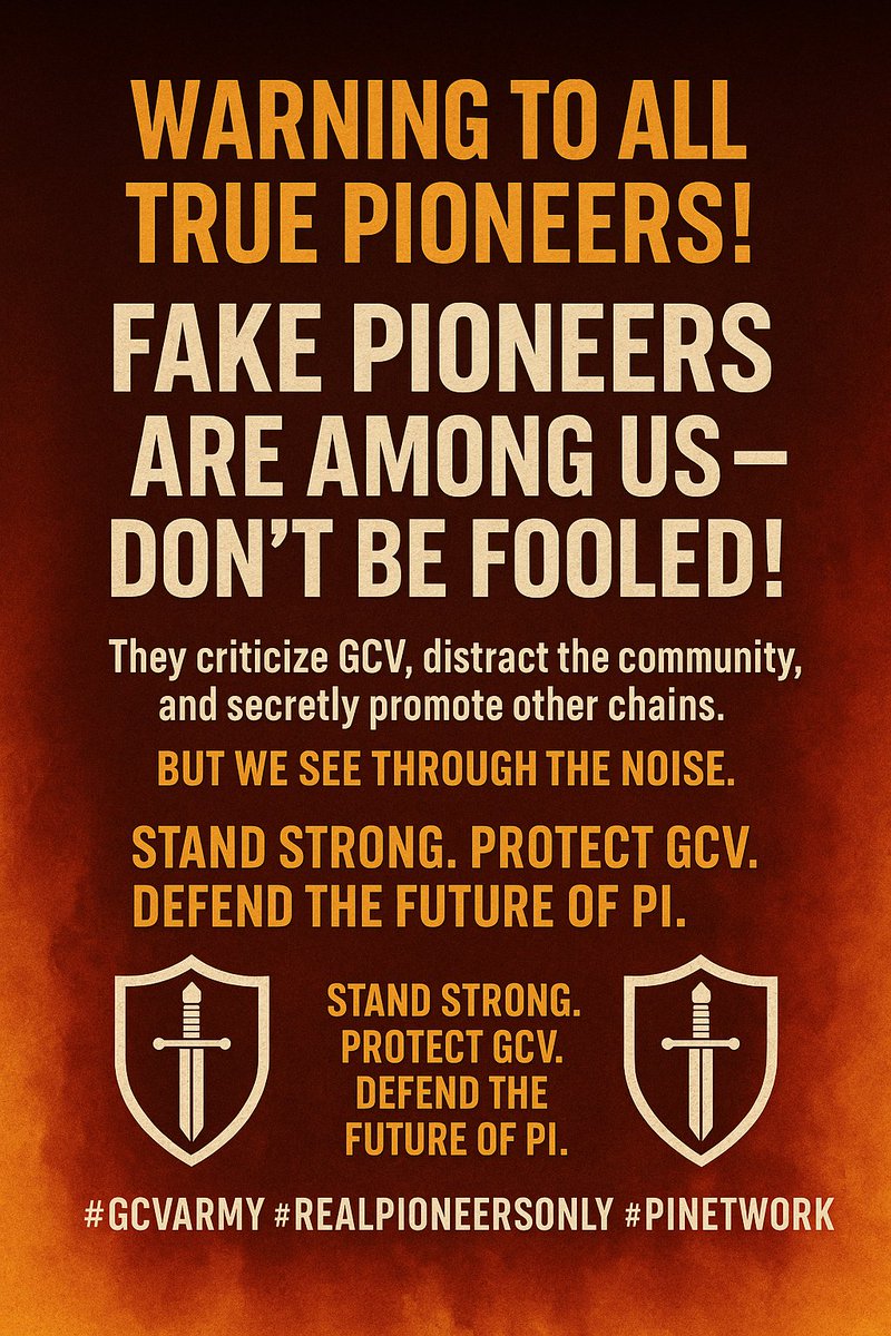 dorisyincpa's tweet image. 🛡️ Don’t Be Fooled: Watch Out for Fake Pioneers &amp;amp; GCV Critics

Sometimes it’s amusing — even a little entertaining — to see who’s against GCV. Why? Because when you dig a little deeper, you’ll often find that these individuals are not true Pi Network pioneers at all. Instead,…