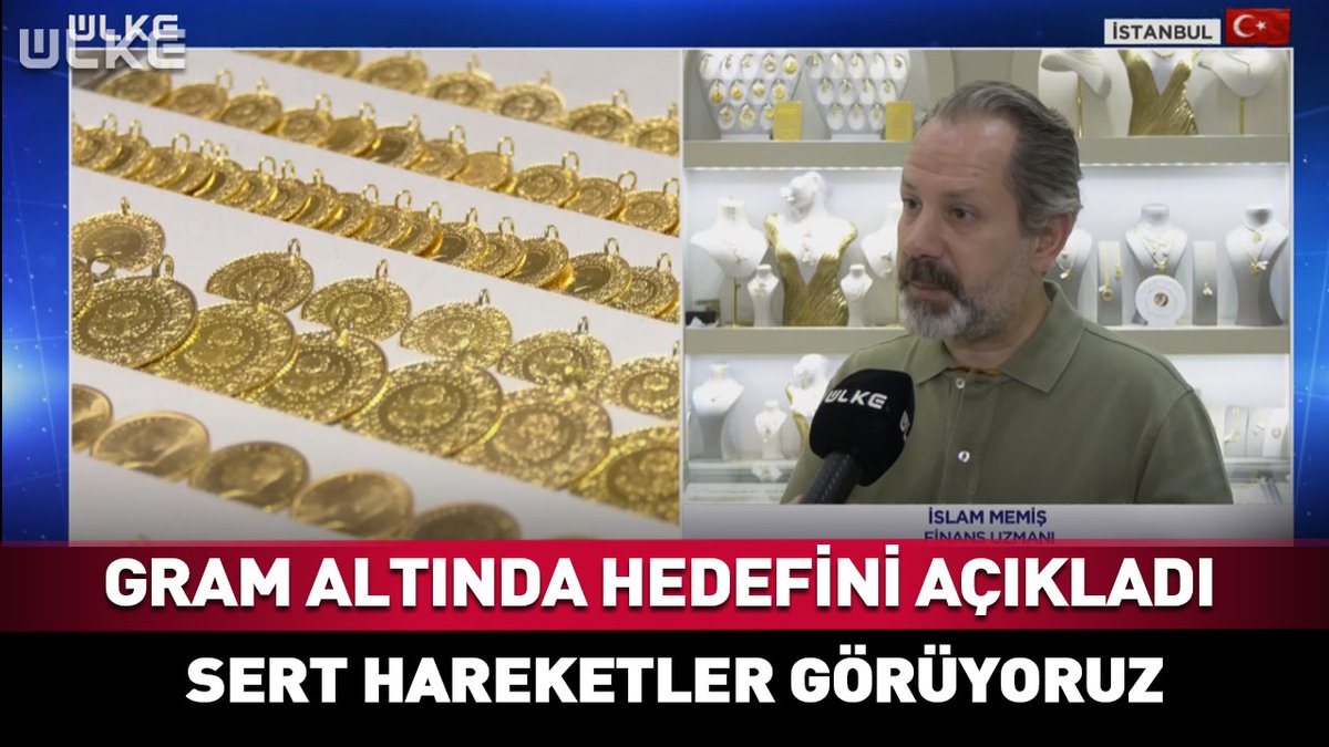 Gram altında hedefini açıkladı! Sert hareketler görüyoruz... #Sondakika #haber #altın <a href="/islammemiss/">İslam MEMİŞ</a> 
youtu.be/TizeliUA57M