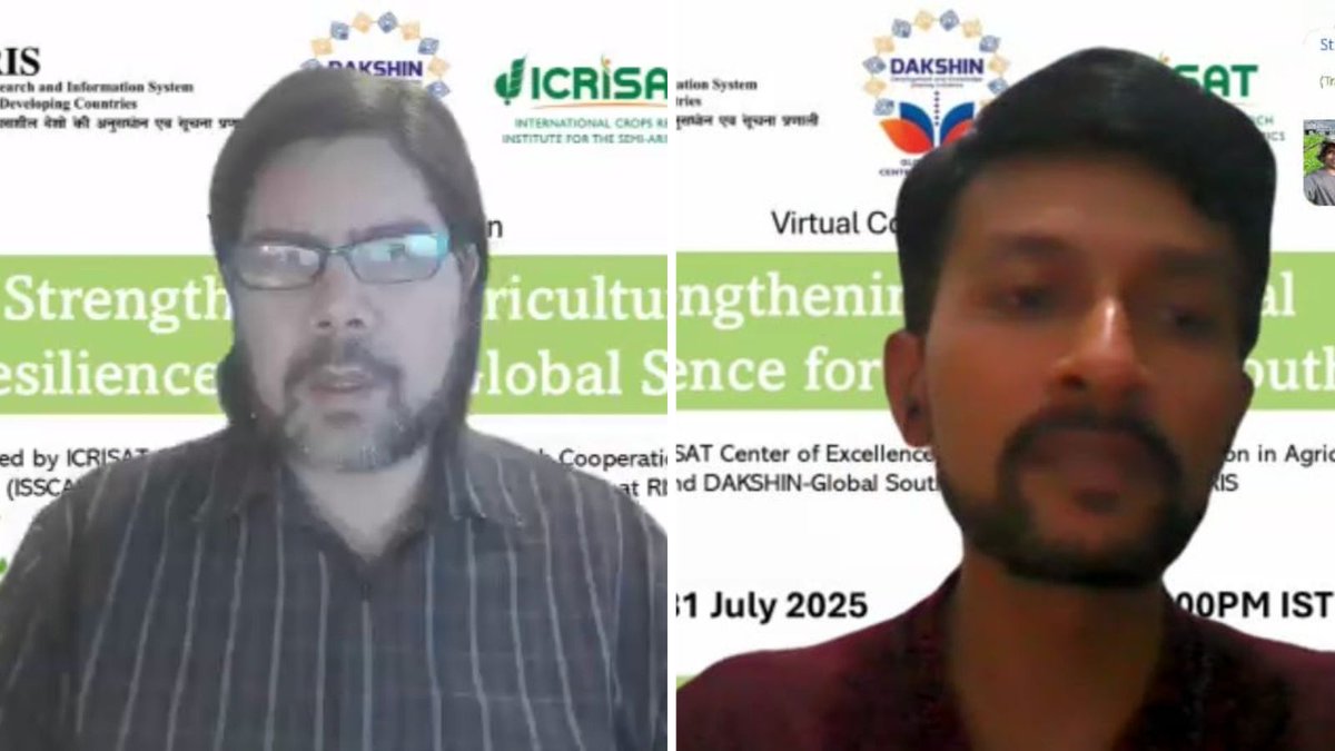 ICRISAT (@icrisat) on Twitter photo Moderated by Prof Gulshan Sachdeva (<a href="/gsachdevajnu/">Gulshan Sachdeva</a>), Chief Coordinator, <a href="/DakshinNews/">Dakshin – Global South Centre of Excellence</a>, the session on Understanding Technology Needs of the Global South at the Virtual conference on Strengthening Agricultural Resilience for the Global South, organized by ICRISAT’s Center of Moderated by Prof Gulshan Sachdeva (<a href="/gsachdevajnu/">Gulshan Sachdeva</a>), Chief Coordinator, <a href="/DakshinNews/">Dakshin – Global South Centre of Excellence</a>, the session on Understanding Technology Needs of the Global South at the Virtual conference on Strengthening Agricultural Resilience for the Global South, organized by ICRISAT’s Center of