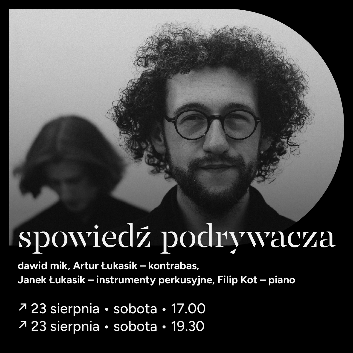 DawidMik's tweet photo. w najmniejszej scenie świata, sezon wakacyjnych koncertów trwa w najlepsze! 🖤 zapraszamy! 
bilety – https://t.co/Oh8eUruoo9 https://t.co/6gRiH5hoT2