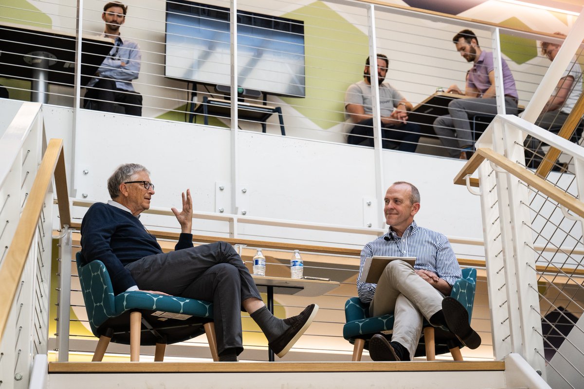 TerraPower (@terrapower) on Twitter photo We were honored to welcome our Founder and Chairman, <a href="/BillGates/">Bill Gates</a>, for an all-hands meeting this month. His vision continues to inspire our work as we combine unparalleled technical expertise with our mission to innovate in nuclear science and tackle global challenges. We were honored to welcome our Founder and Chairman, <a href="/BillGates/">Bill Gates</a>, for an all-hands meeting this month. His vision continues to inspire our work as we combine unparalleled technical expertise with our mission to innovate in nuclear science and tackle global challenges.