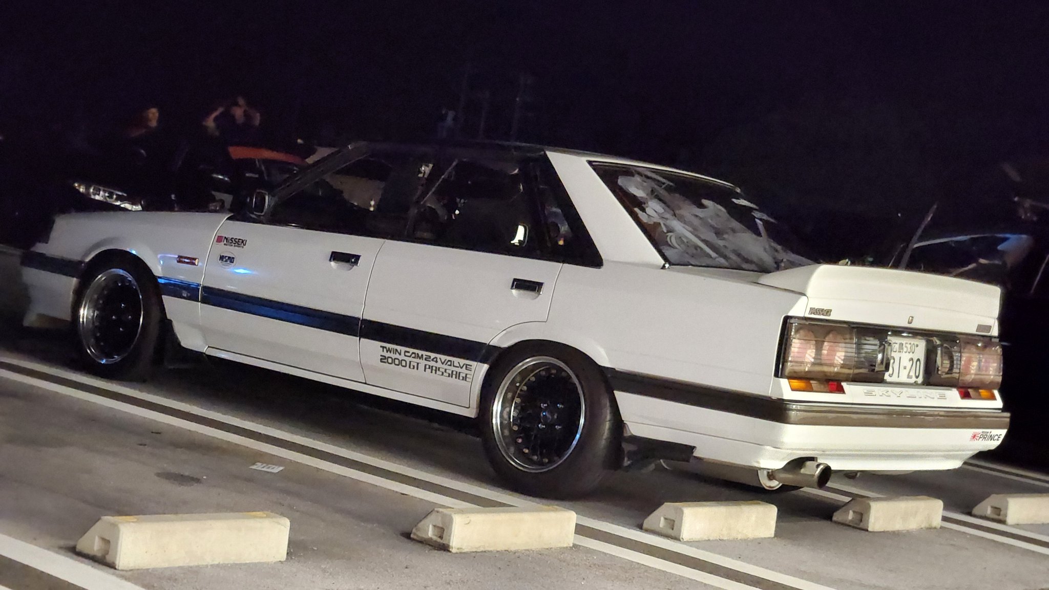 ⊂コントレイル⊃R31スカイライン Side lines #nissan #skyline #nissanskyline #r31 #hr31