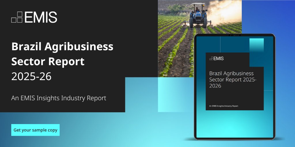 #Brazil continues to cement its position as a global #agribusiness powerhouse. In 2024, the country exported over USD 94 billion in agricultural goods, accounting for 28% of total national #exports. Download your sample copy of the report: eu1.hubs.ly/H0lZdnF0
