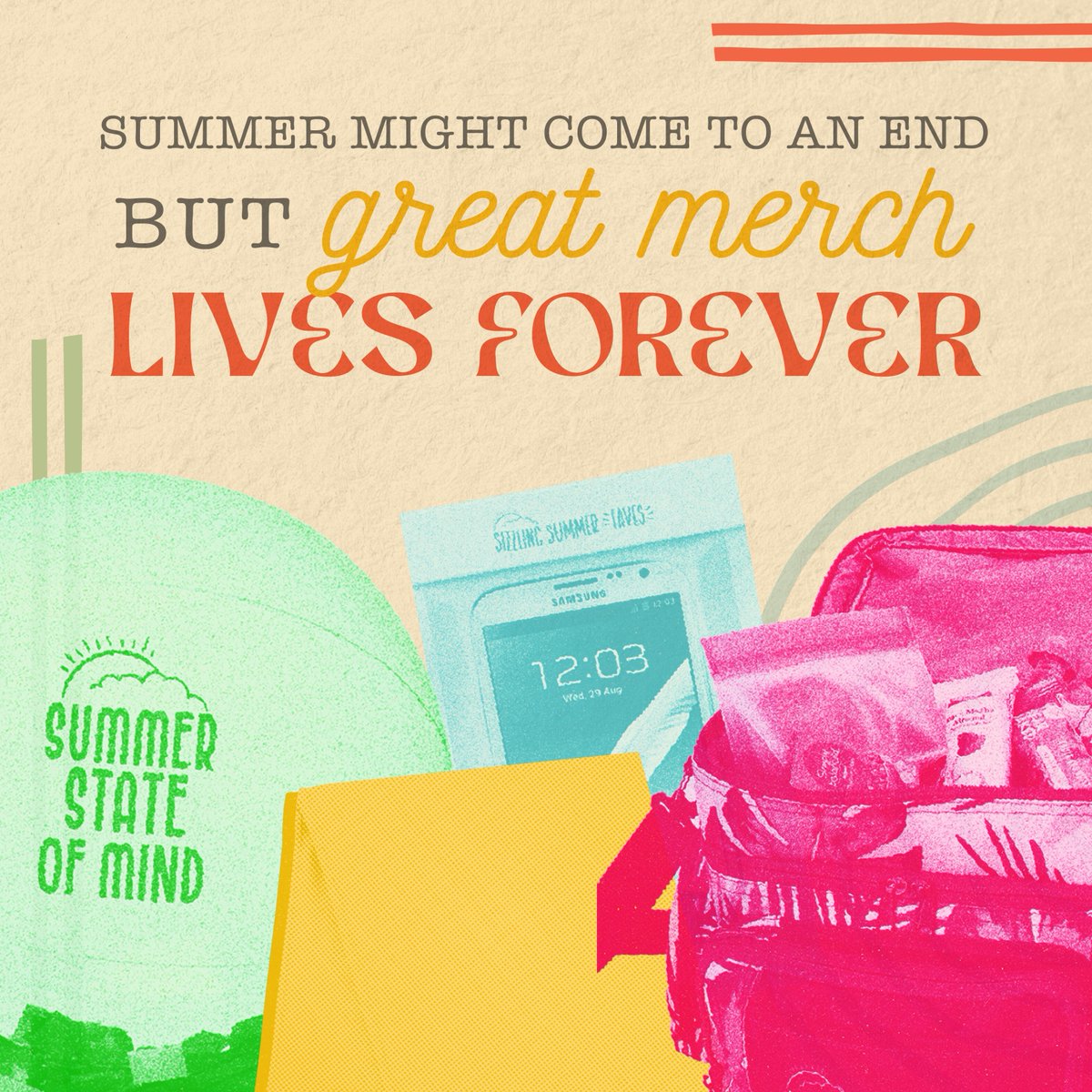 OneHum_Agency's tweet image. Don’t let the fun end—discover how to keep the summer vibes flowing, even on days when the sun sets a little earlier. Message us to find out how! #OneHum #CustomMerch #Branding