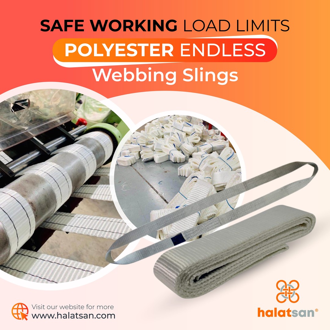 Safe working Load limits Polyester Endless Webbing Slings 

For more information:
📷 0 216 576 34 00
📷sales@halatsan.com
📷 halatsan.com
📷 halatsan.com.tr
#security #worksafety #loadlifting #safetyropes #webbingslings #industryslings #halatsan