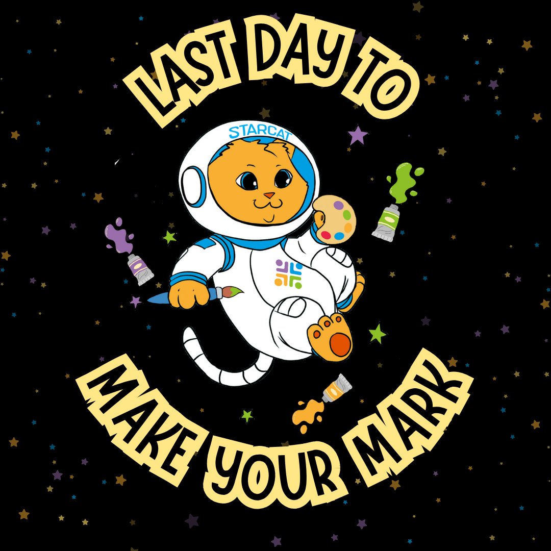 🚨Last call for bookmark submissions!🚨

Make sure to bring your bookmark design to your local STLS library TODAY to be entered for a chance to have your art 🎨 printed for all 48 libraries! 

System-wide voting begins in just a few short weeks 🗳️

#MakeYourMark #StarDesigner