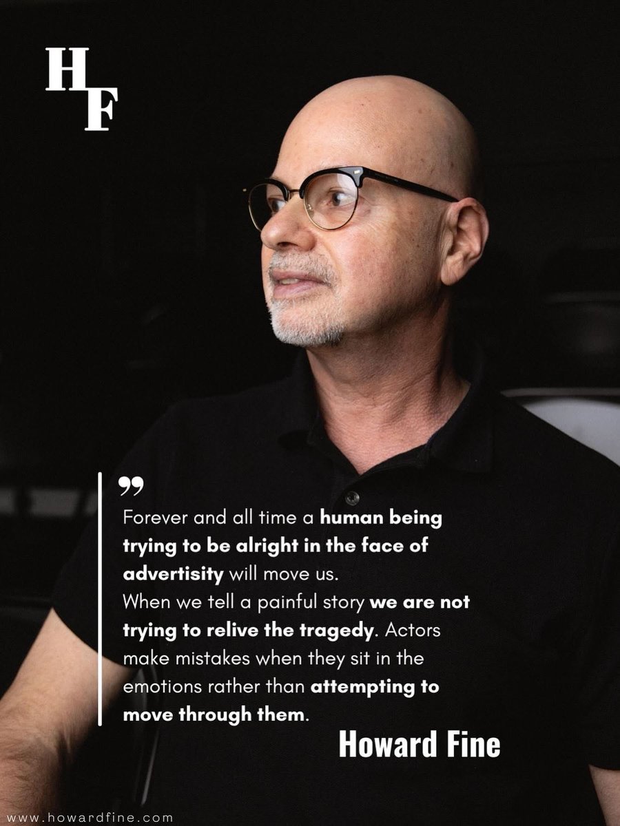 HowardLFine's tweet image. #actingclass