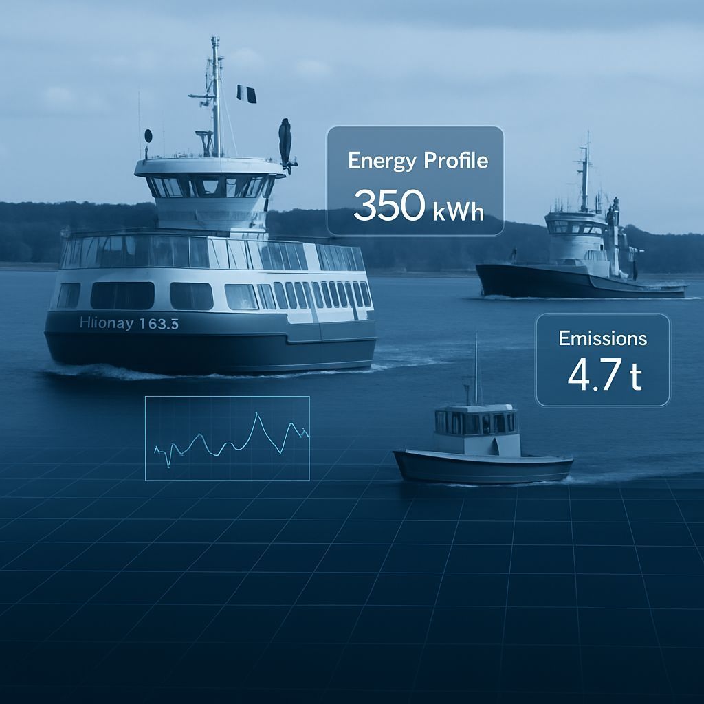 Electrifying a commercial vessel requires understanding its operations, power needs, and duty cycles. BlueGrid Insights provides real onboard data to reveal your vessel's energy use and guide you to hybrid-electric options. Learn more: bluegrid.energy/contact/#Elect…
