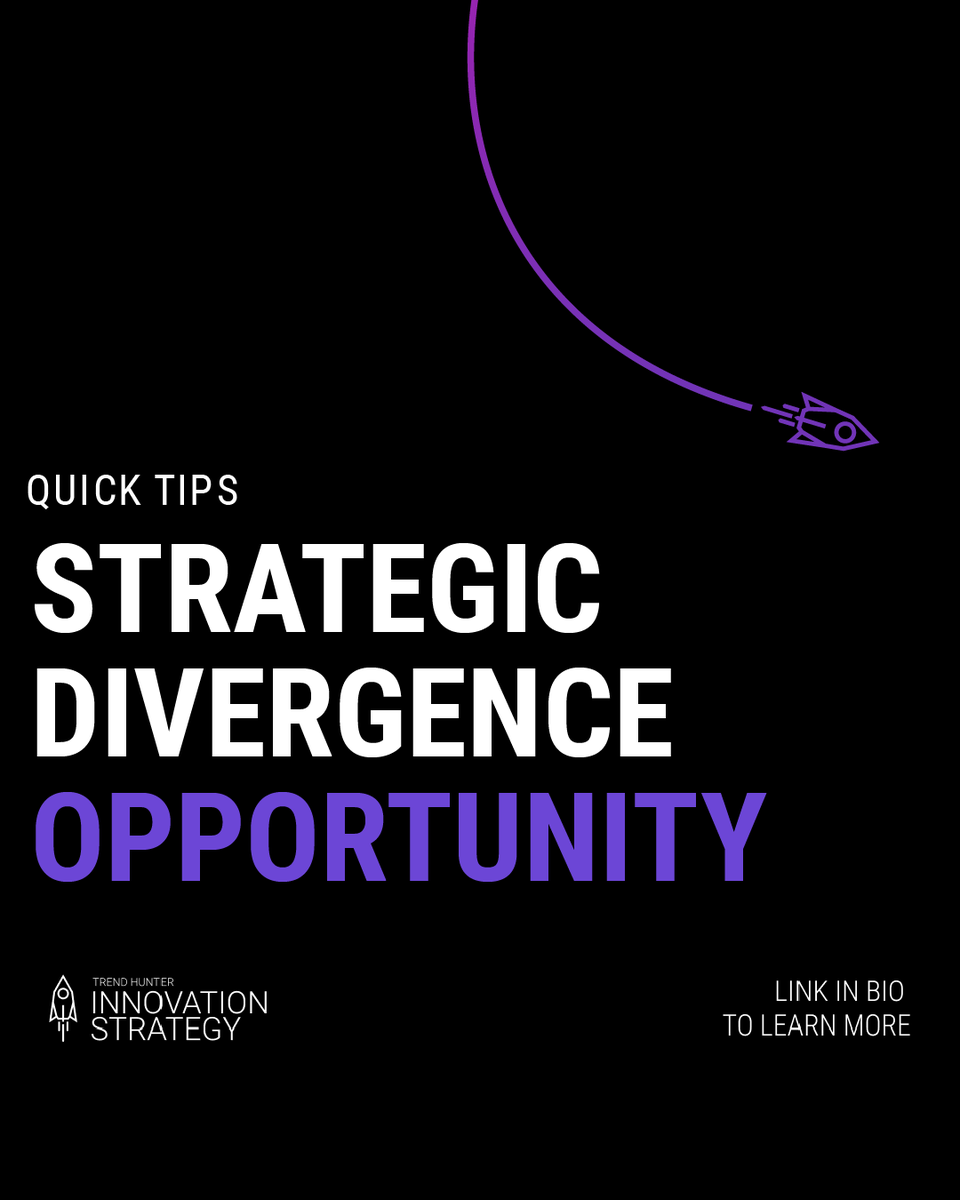 Trendhunter_IS's tweet photo. "Popular and cool are different."
Red Bull, UglyDoll &amp; others succeeded by breaking expectations.
What industry norm could you challenge to stand out?
Explore Strategic Divergence → [https://t.co/srjAFFQq2m]
#StrategicDivergence #DisruptiveThinking https://t.co/VoOQ3lKlkS