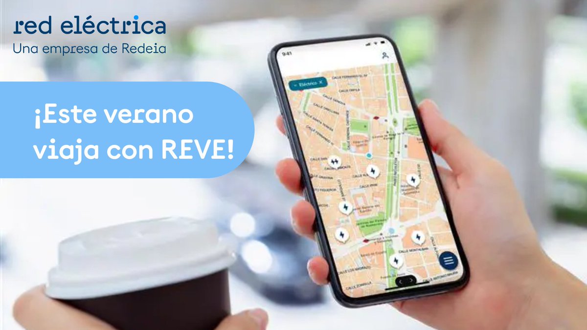 RedElectricaREE's tweet photo. ¿Preparando la #OperaciónSalida hacia un merecido descanso estival?
¡Consulta en https://t.co/beNsWdBUUa dónde puedes recargar tu vehículo eléctrico 🔌 para que tus desplazamientos seas lo más #eficientes y sostenibles!
Este #verano ⛱️, ¡viaja siempre de la mano de #MapaReve! Una iniciativa de @mitecogob desarrollada por #RedEléctrica.