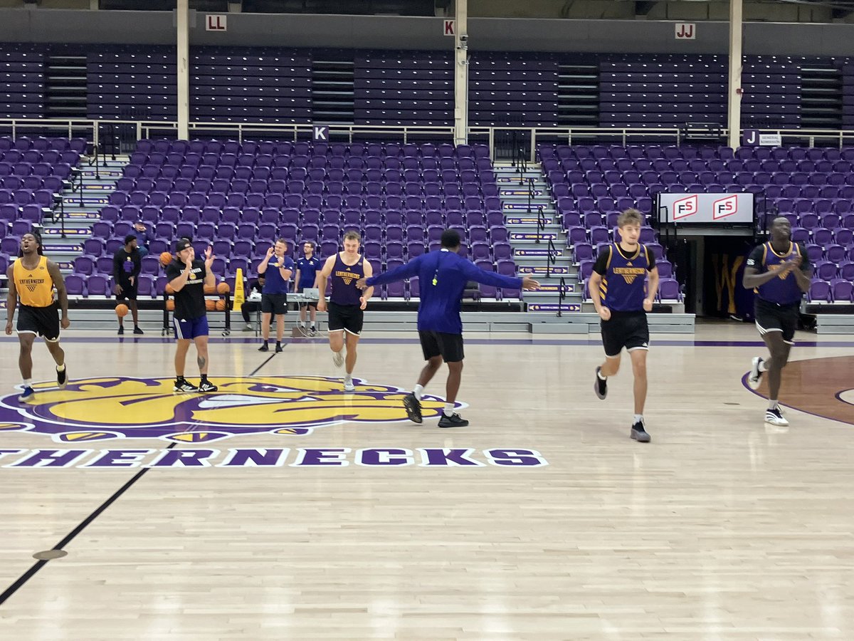 Where there is summer college basketball, I shall be. Morning practice with the Leathernecks.