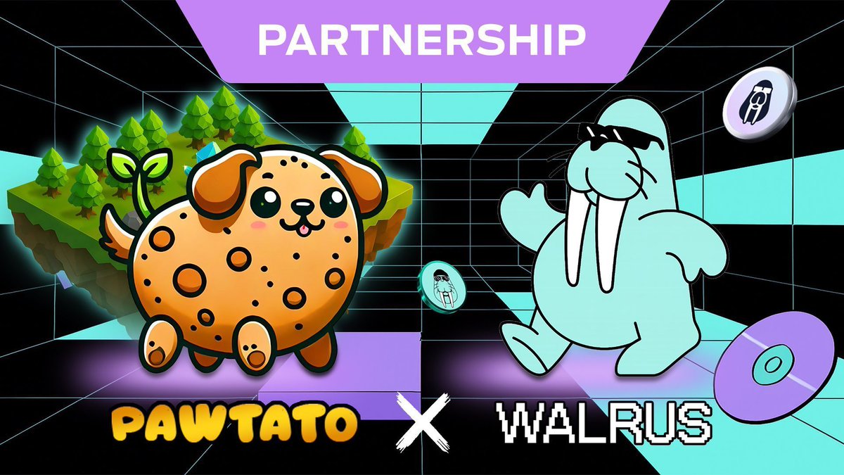 Pawtato Finance | Sui (@pawtatofinance) on Twitter photo Pawtato x Walrus ๐พ๐ฆญ
We're excited to announce our strategic partnership with <a href="/WalrusProtocol/">Walrus ๐ฆญ/acc ,ใ๐ฆใ</a> to make the data layer of #Web3 even more intuitive!
Hereโs what the partnership entails:
โ๏ธ Notifications for expiring Walrus blobs to help prevent data loss
โ๏ธ List view for Pawtato x Walrus ๐พ๐ฆญ
We're excited to announce our strategic partnership with <a href="/WalrusProtocol/">Walrus ๐ฆญ/acc ,ใ๐ฆใ</a> to make the data layer of #Web3 even more intuitive!
Hereโs what the partnership entails:
โ๏ธ Notifications for expiring Walrus blobs to help prevent data loss
โ๏ธ List view for