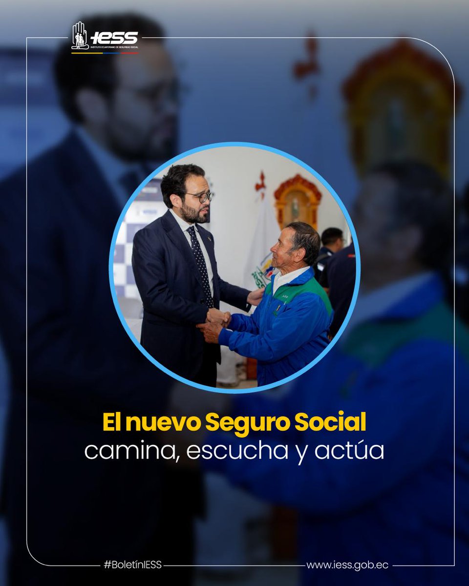 IESS (@iessec) on Twitter photo Afiliados del <a href="/IESS_SSC/">Seguro Social Campesino del IESS.</a> de la Zona 6 de Salud se beneficiarán con obras de mantenimiento y nuevo equipamiento para las 🏥unidades médicas.
Conoce más en nuestro #BoletínIESS📰 ▶️ acortar.link/ZNCpu4 Afiliados del <a href="/IESS_SSC/">Seguro Social Campesino del IESS.</a> de la Zona 6 de Salud se beneficiarán con obras de mantenimiento y nuevo equipamiento para las 🏥unidades médicas.
Conoce más en nuestro #BoletínIESS📰 ▶️ acortar.link/ZNCpu4