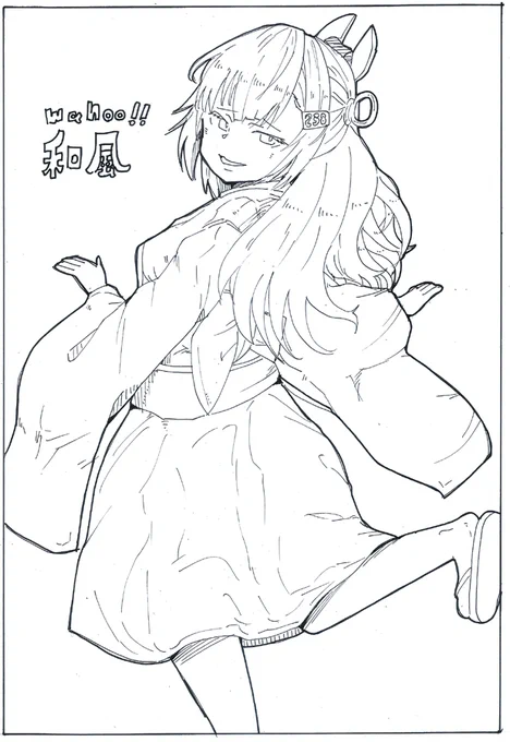 わわわしぐぅ
#今月描いた絵を晒そう 
