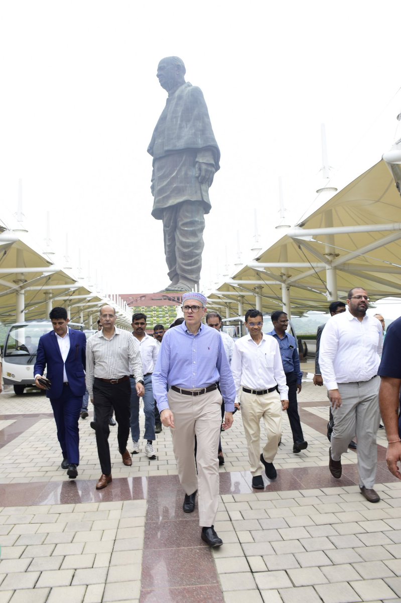 Sudarshan ગુજરાત on X: "સરદાર સાહેબે દેશ માટે કરેલા અવિસ્મરણીય કાર્યો  માટેની આ સાચી શ્રદ્ધાંજલિ છે - જમ્મુ-કાશ્મીરના મુખ્યમંત્રી ઓમર અબ્દુલ્લા ...