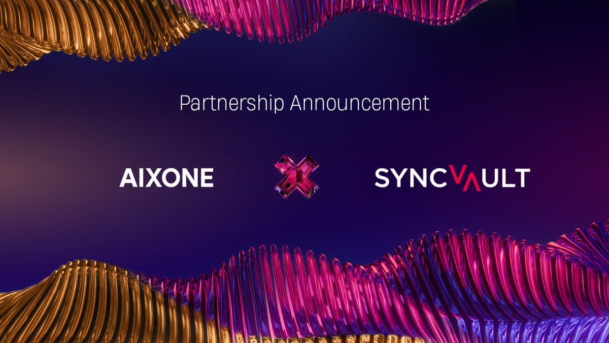 WeAreSyncVault's tweet image. 🧬 Music meets Molecular Innovation 🎶

@Aix_Pad 🤝 @WeAreSyncVault 

Web3 isn’t just culture, it’s cure level tech.
Together, we’re bridging tokenised fan engagement with adaptive RNA medicine.

🔗 SyncVault’s creator-powered ecosystem
🔬 Aixone’s AI RNA therapeutics

One powers…