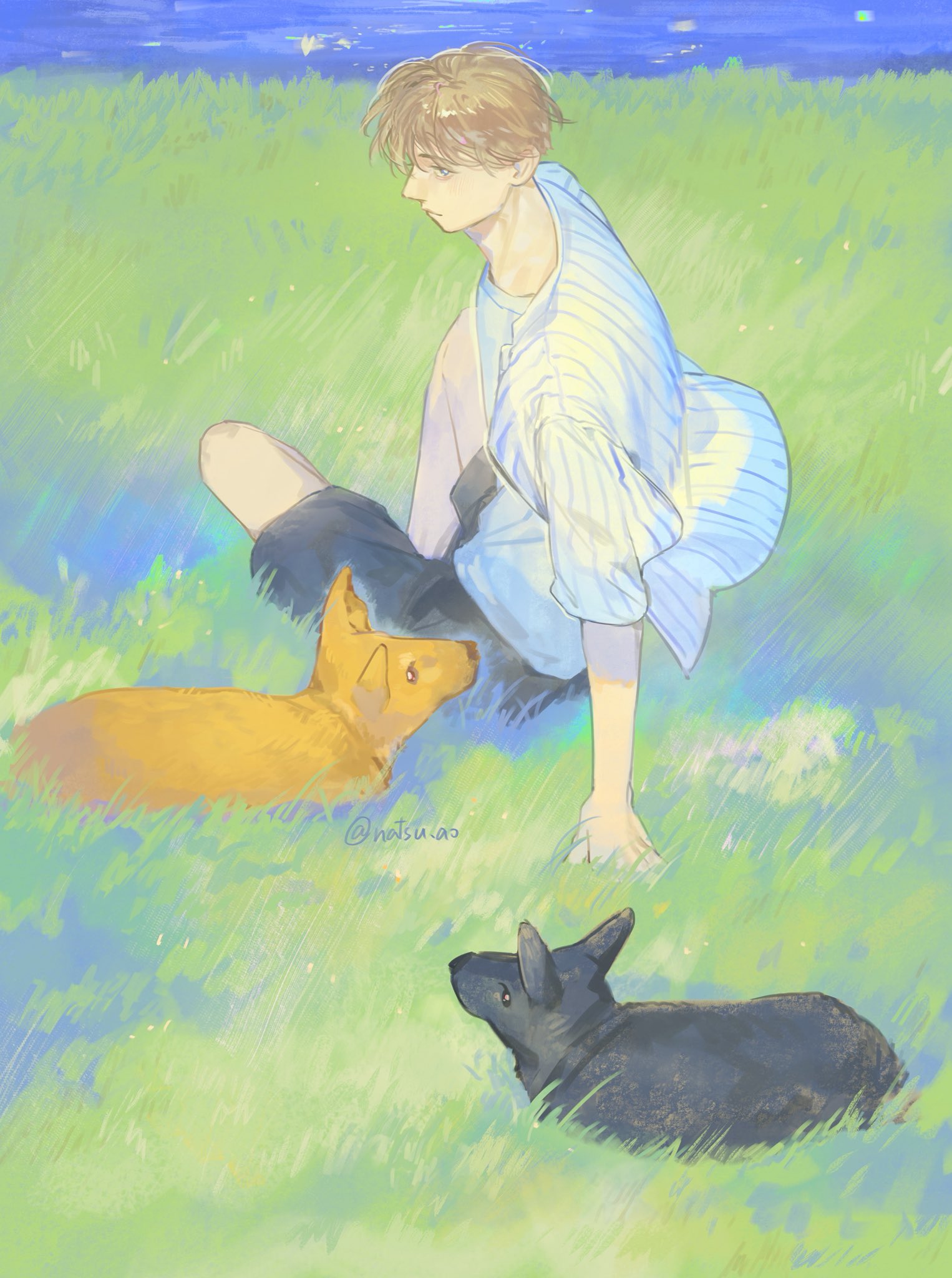 夏青*Natsu Ao (@natsu_ao_) / X