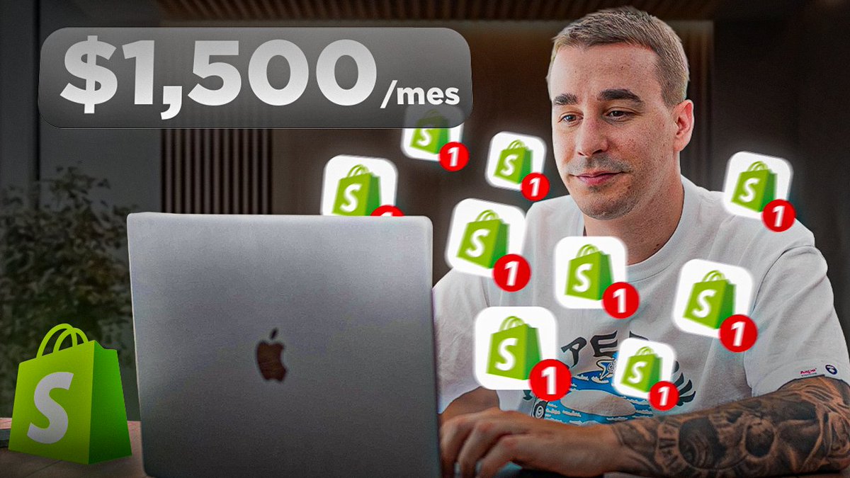 No tenía ni idea de vender por internet.
Solo un móvil y cero euros.

Hasta que descubrí el comercio online.

Ahora monto tiendas que venden solas, sin stock, en minutos.

Te explico cómo hacerlo tú, paso a paso, en solo 10 minutos 🧵