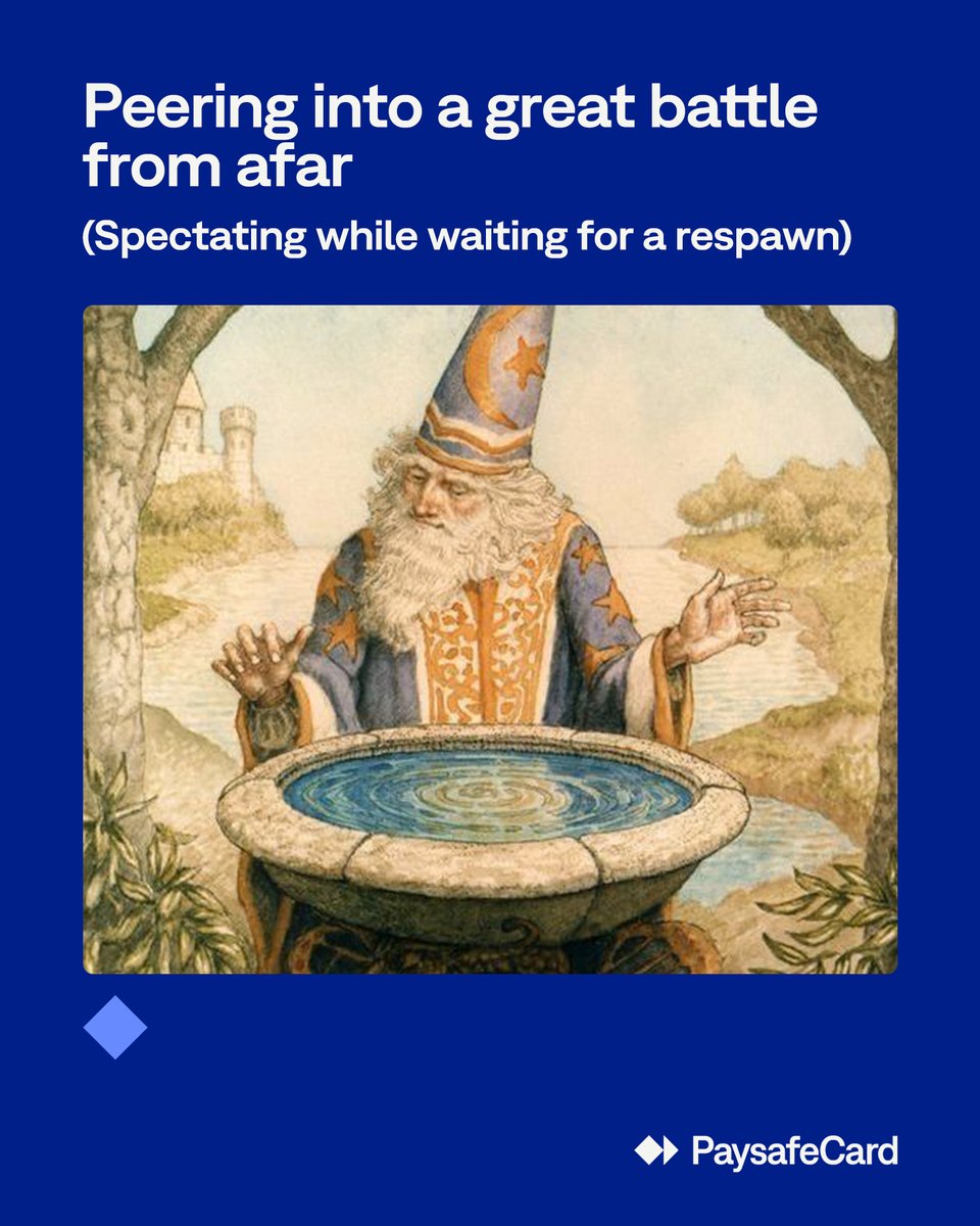 Alas… still awaiting resurrection. But lo, mine PaysafeCard payments art swift and most secure. ✨

#paysafecard #GameOn #FutureOfPayments #Wizard #DigitalPayments #PayYourWay