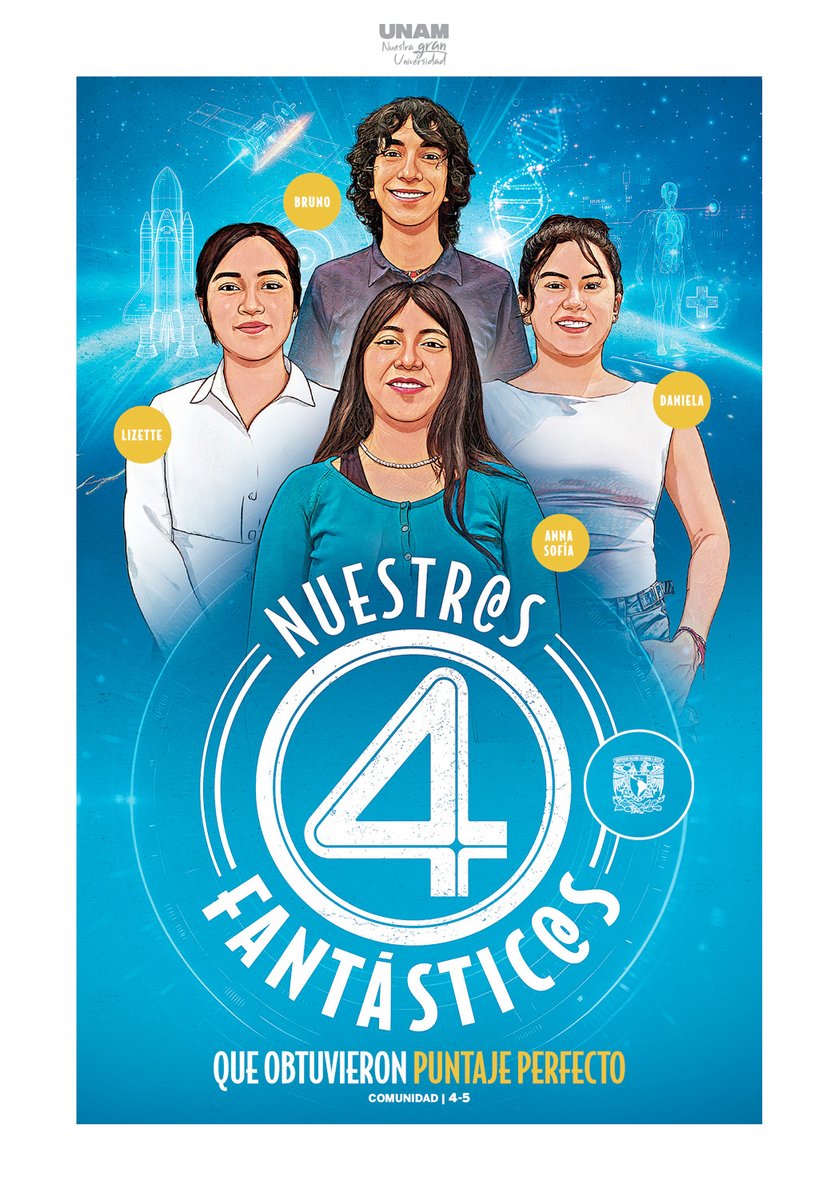 UNAM (@unam_mx) on Twitter photo #Contraportada Obtienen puntaje perfecto cuatro aspirantes a licenciatura. <a href="/Gaceta_UNAM/">Gaceta UNAM</a> > bit.ly/4ocqOwa #Contraportada Obtienen puntaje perfecto cuatro aspirantes a licenciatura. <a href="/Gaceta_UNAM/">Gaceta UNAM</a> > bit.ly/4ocqOwa