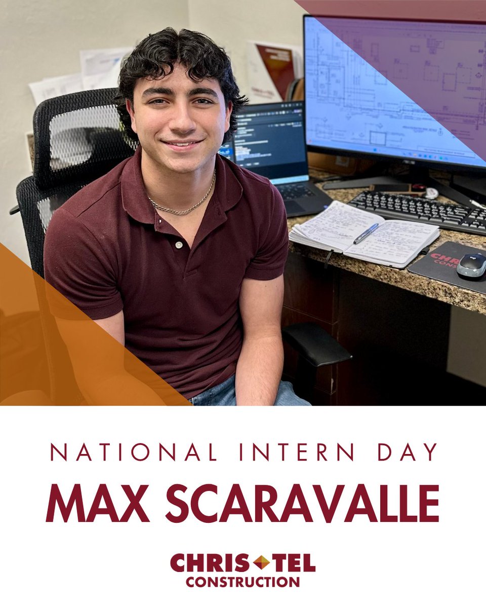 Meet Max Scaravalle, the other half of our dynamic duo of interns 💪 #NationalInternDay

"When I look around and see construction projects taking shape and the various teams working together to bring them to life, it inspires me to be a part of something big like this."