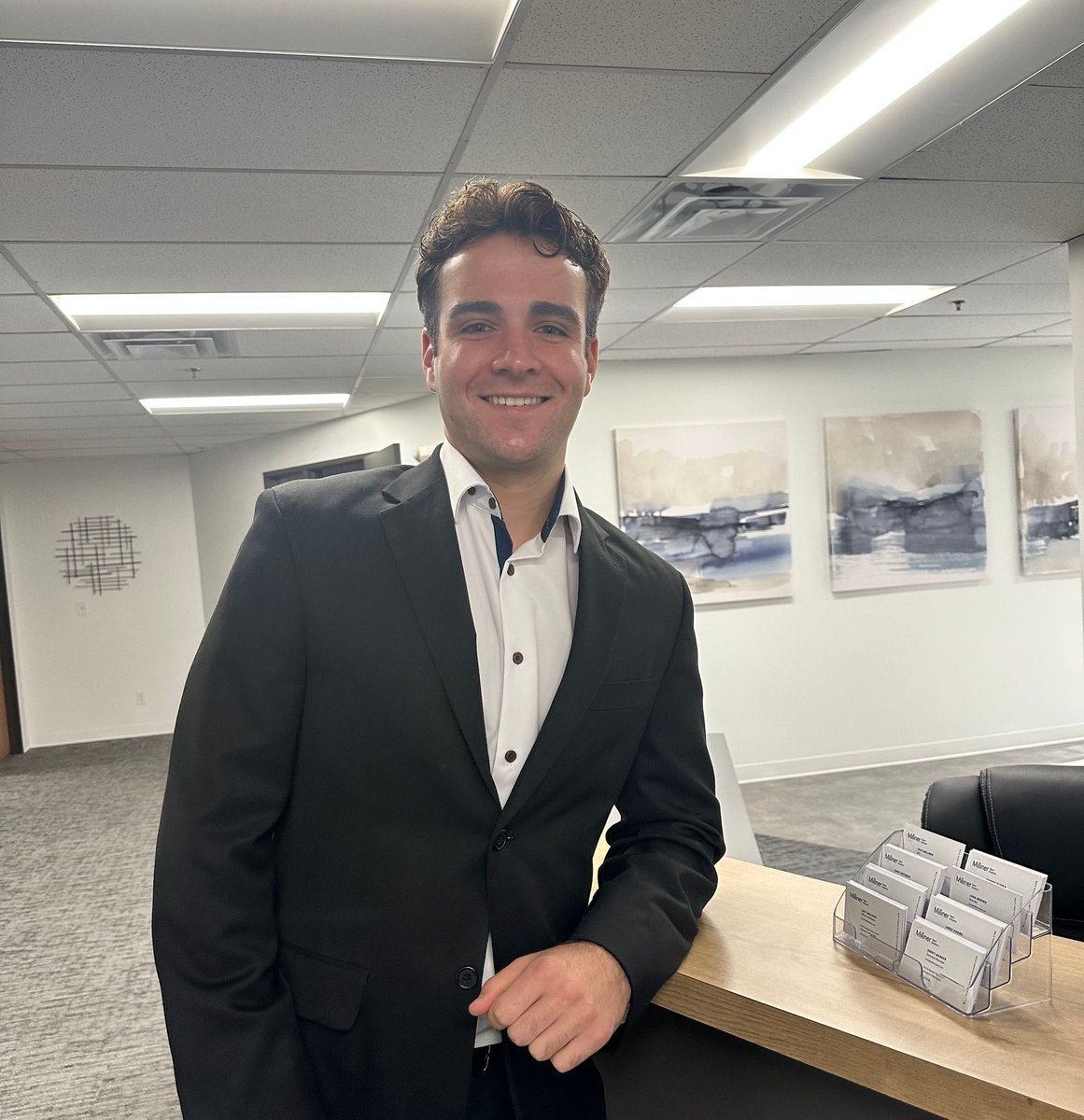 MillinerTalent's tweet photo. Happy National Intern Day!

Big thanks to our intern, Preston Gadd! Today’s his last day with us before heading back to IUB for senior year.
He’s graduating in May 2026 with a major in Business Management and a minor in Marketing.

Best of luck, Preston— we’ll miss you! 👏🎓 https://t.co/oaeLbPQbLn