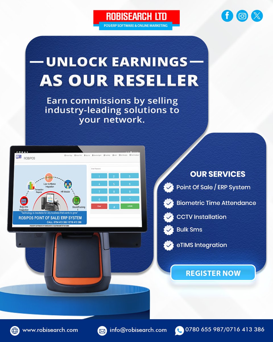 BiometricKe's tweet photo. @negtivethinker Earn Extra Money by working remotely

Want to become our Reseller? Register using this link
https://t.co/4DHo0RCrk3
0716 413 386 https://t.co/fcNzWTXR1x