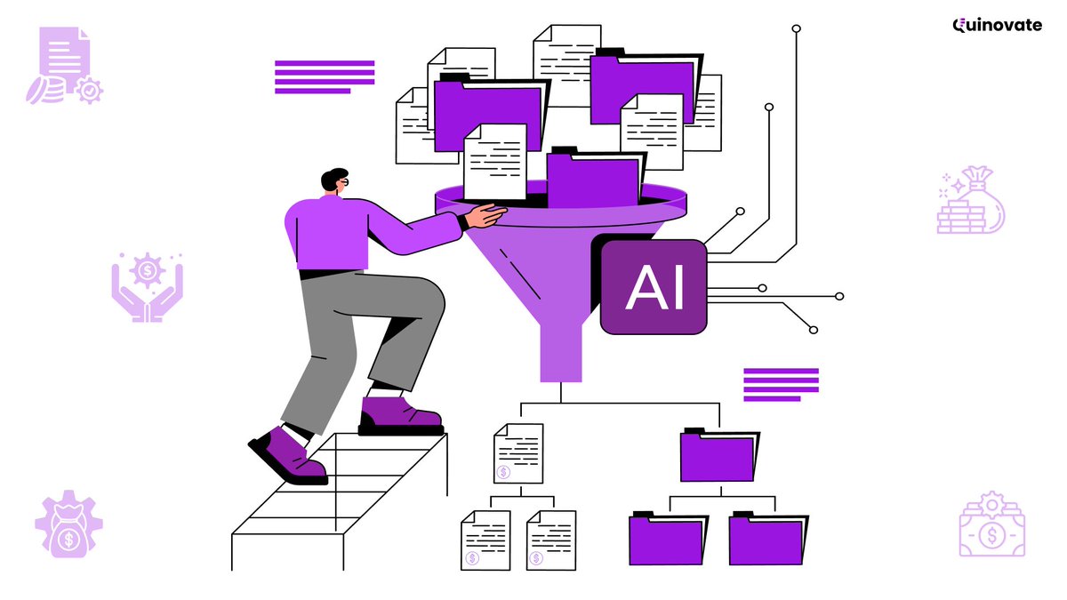 Wealth management firms process thousands of documents — from KYC forms and investment reports to compliance records.
The challenge? 
Unstructured data slowing down operations and increasing potential risk 
Because better data means outcomes.
#Quinovate #WealthManagement #IDP