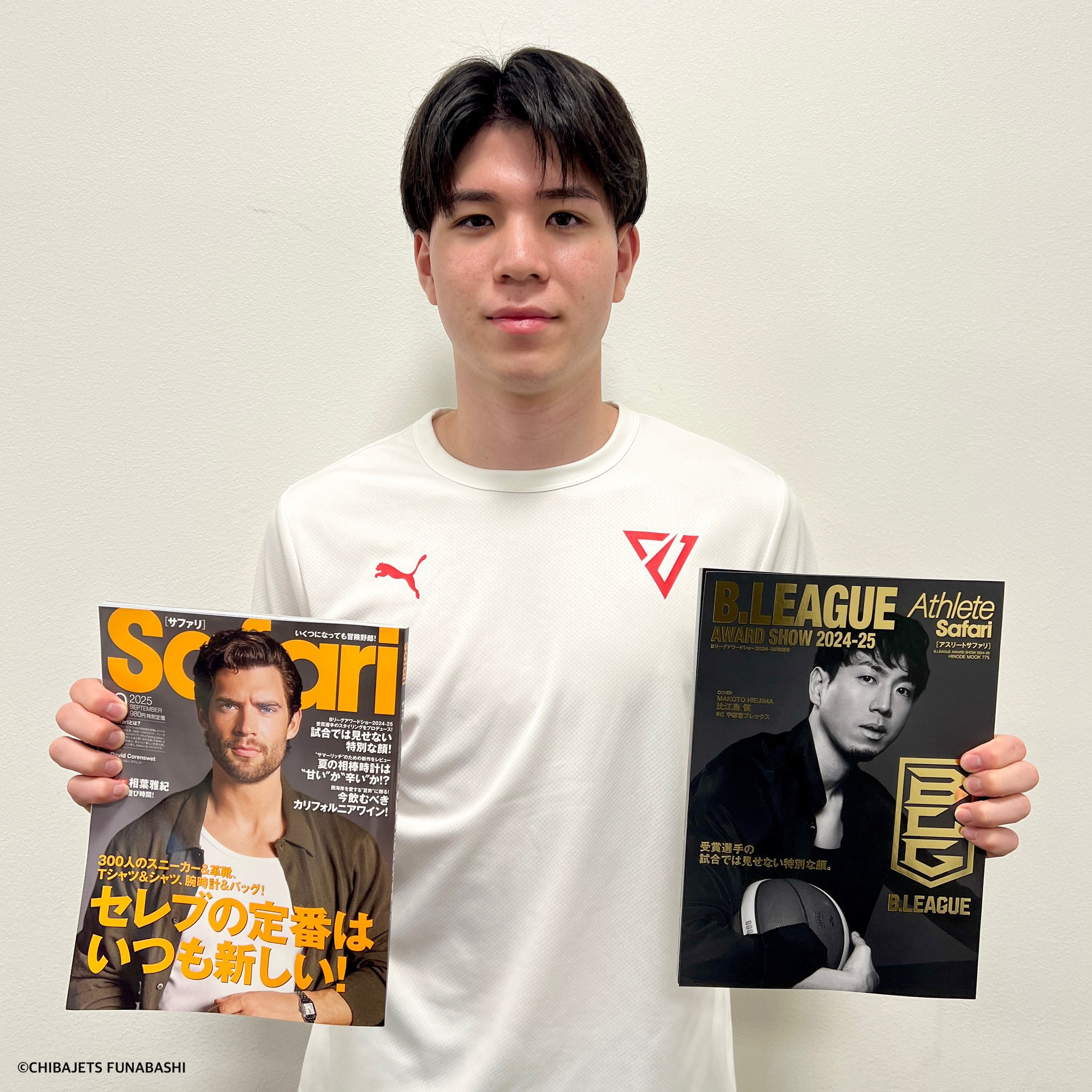 千葉ジェッツ　♯2富樫勇樹　ベースボールTシャツ（2024-2025） 千葉ジェッツ ♯2富樫勇樹 ベースボールTシャツ（2024-2025