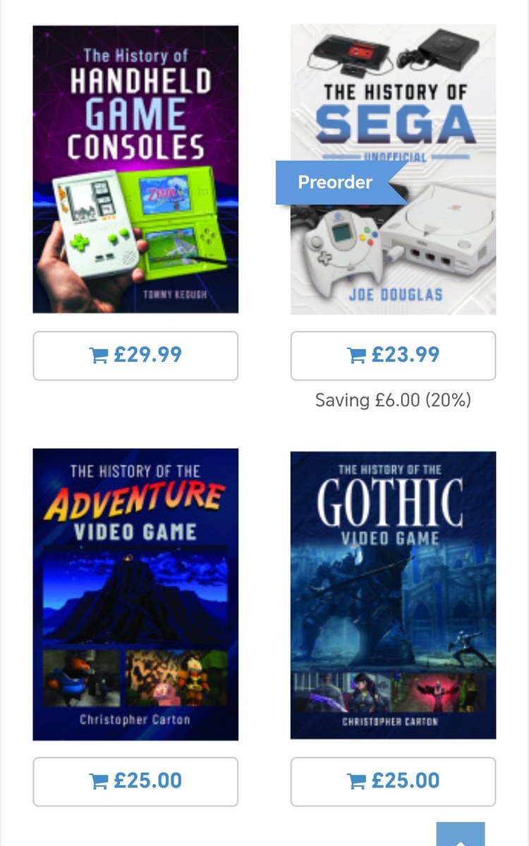 Chris Carton (@chriscarton36) on Twitter photo Let's take a minute to appreciate how cool <a href="/penswordbooks/">Pen & Sword Books</a> and <a href="/WhiteOwlBooks/">White Owl Books</a> gaming section is.
These are fantastic, high-quality books written by passionate and experienced authors. Check this link to see what we have on offer! I have 5 books available on gaming already, with Let's take a minute to appreciate how cool <a href="/penswordbooks/">Pen & Sword Books</a> and <a href="/WhiteOwlBooks/">White Owl Books</a> gaming section is.
These are fantastic, high-quality books written by passionate and experienced authors. Check this link to see what we have on offer! I have 5 books available on gaming already, with