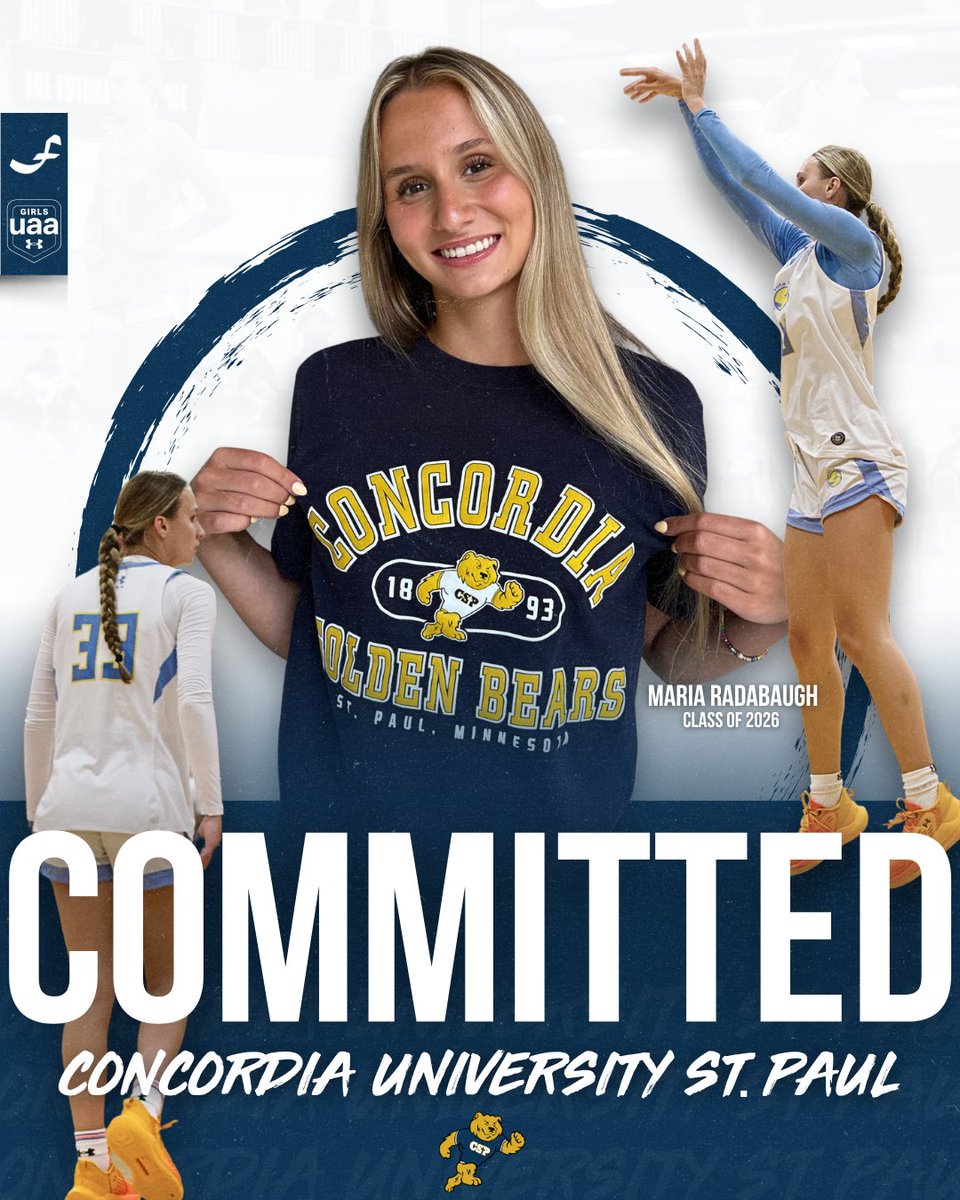 Minnesota Fury AAU (@minnesotafury) on Twitter photo .<a href="/mariarad33/">Maria Radabaugh</a> ➡️ <a href="/CSPBearsWBB/">CSP Golden Bears WBB</a>
Congratulations to Maria on her commitment to Concordia University, St. Paul! We can't wait to cheer her on at the next level.
#ThisIsWhyYouFury | #FuryFam .<a href="/mariarad33/">Maria Radabaugh</a> ➡️ <a href="/CSPBearsWBB/">CSP Golden Bears WBB</a>
Congratulations to Maria on her commitment to Concordia University, St. Paul! We can't wait to cheer her on at the next level.
#ThisIsWhyYouFury | #FuryFam
