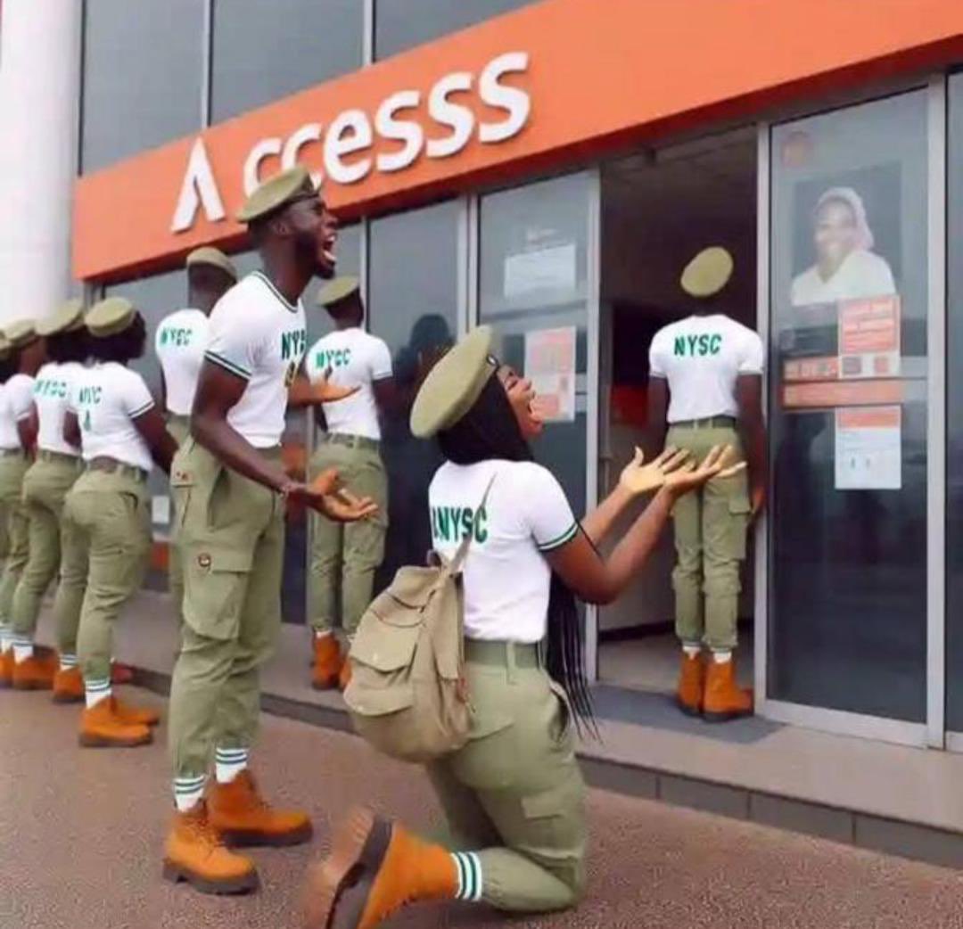 d_General00's tweet photo. @access_more @myaccessbank 

Either you send us our July allawee or you’ll tell us the reason we are not getting ours when other banks have done the due diligence for almost a week ago. 

@officialnyscng NYSC https://t.co/6PKAQbyd3u