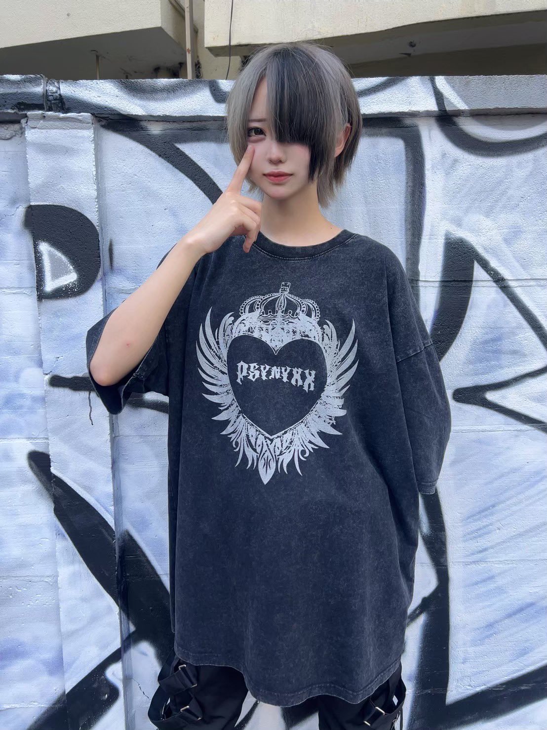 PSYNYXX×THICC 魔法陣ファーブルゾン　ストリート　地雷系 PSYNYXX×THICC 魔法陣ファーブルゾン ストリート 地雷系 | 韓国