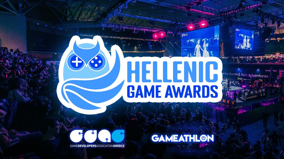 OPEN CALL | Hellenic Game Awards 2025!
Τα HeGA επιστρέφουν για 3η συνεχόμενη χρονιά στο Gameathlon 2025!
Υποβολές:
🔹 GOTY ➡️ gamedev.gr/hega-goty
🔹 Day-Zero ➡️ gamedev.gr/hega-zero
🔹 Next Gen ➡️ gamedev.gr/hega-next

#HeGA2025  #GameDevGR #Gameathlon2025 #GameAwards